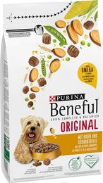 Purina Beneful Original Hundetrockenfutter Huhn für Adult, ohne Farb- und Aromastoffe, 1,4 kg - 1,4 kg – Bild 1 von 3