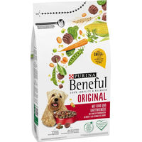 Produktbild von Purina Beneful Original Hundetrockenfutter Rind mit Gemüse für erwachsene Hunde 1,4 kg