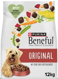 Purina Beneful Trockenfutter Hund Adult Rind ohne Farb- und Aromastoffe 2x12 kg - 2 x 12 kg – Bild 1 von 3