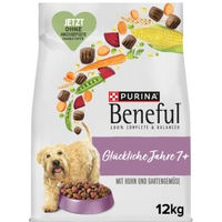 Produktbild von Purina Beneful Trockenfutter Hund Senior Huhn ohne Farb- und Aromastoffe 24 kg - 2 x 12 kg