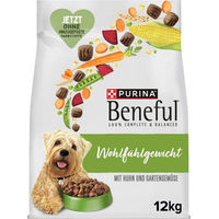 Produktbild von Purina Beneful Wohlfühlgewicht Hund Huhn & Gemüse zur Gewichtskontrolle 2x12 kg