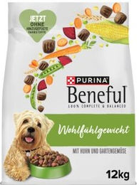 Purina Beneful Wohlfühlgewicht Trockenfutter für Hunde Adult Huhn 12 kg - 12 kg – Bild 1 von 8