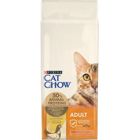 Produktbild von Purina Cat Chow Adult Katzenfutter Huhn 15 kg ohne Farb- und Aromastoffe - 15 kg