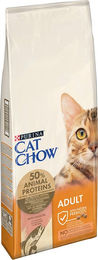 Produktbild von Purina Cat Chow Adult Katzenfutter Lachs 15 kg ohne Farb- und Aromastoffe - 15 kg