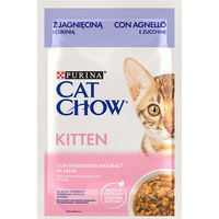 Produktbild von Purina Cat Chow Kitten Lamm Stückchen in Gelee 26 x 85 g - 26 x 85 g