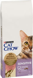 Purina Cat Chow Special Care Sensitive Katzenfutter Lachs 15 kg - 15 kg – Bild 1 von 10