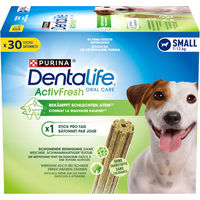 Produktbild von Purina Dentalife Active Fresh Zahnpflege-Snacks für kleine Hunde Adult ohne Farb- und Aromastoffe 30 Sticks