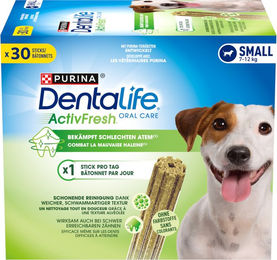 Produktbild von Purina Dentalife Active Fresh Zahnpflege-Snacks für kleine Hunde Adult ohne Farb- und Aromastoffe