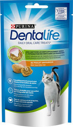 Purina DentaLife Daily Oral Care Zahnpflege Leckerli für ausgewachsene Katzen mit Huhn 8 x 40 g – Bild 1 von 10