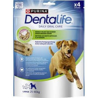 Produktbild von Purina DentaLife Maxi Zahnpflege-Snacks für große Hunde mit Huhn ohne Farb- und Aromastoffe 5 x 142g - 5 x 142 g