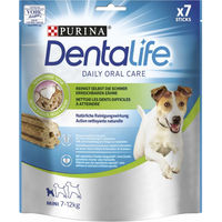 Produktbild von Purina DentaLife Mini Zahnpflege-Snack für Hunde mit Huhn 115g