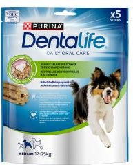 Purina DentaLife Zahnpflege-Snack für Hunde mit Huhn Medium 115 g 5 Stück - 5 x 115 g – Bild 1 von 3