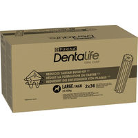 Produktbild von Purina Dentalife Zahnpflege-Snacks für große Hunde Adult ohne Zucker 24 x 106 g