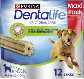 Purina DentaLife Zahnpflege-Snacks für große Hunde mit Huhn ohne Zucker 345g - 12 x 35,5 g – Bild 1 von 5