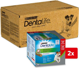 Produktbild von Purina Dentalife Zahnpflege-Snacks für kleine Hunde 4x54 Sticks - 4 x 54 Stk.
