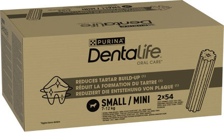 Produktbild von Purina Dentalife Zahnpflege-Snacks für kleine Hunde Adult ohne Zucker und Farbstoffe 108 Sticks - 36 x 49 g