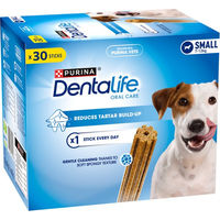 Produktbild von Purina Dentalife Zahnpflege-Snacks für kleine Hunde Adult ohne Zucker und Farbstoffe 490 g - 10 x 49 g