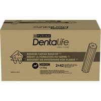 Produktbild von Purina Dentalife Zahnpflege-Snacks für mittelgroße Hunde 4x42 Sticks - 4 x 42 Stk.