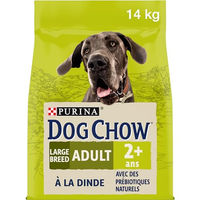 Produktbild von Purina Dog Chow Adult Hundefutter für große Hunde mit Truthahn 14 kg - 14 kg
