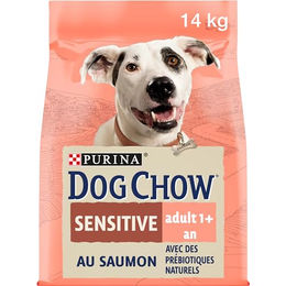 Purina Dog Chow Adult Sensitive Hundefutter mit Lachs 14 kg - 14 kg – Bild 1 von 6