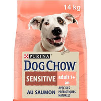 Produktbild von Purina Dog Chow Adult Sensitive Hundefutter mit Lachs 14 kg - 14 kg
