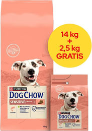 Purina Dog Chow Sensitive Adult Trockenfutter mit Lachs MSC für sensible Hunde 16,5 kg – Bild 1 von 1