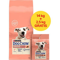Produktbild von Purina Dog Chow Sensitive Adult Trockenfutter mit Lachs MSC für sensible Hunde 16,5 kg