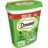 Produktbild von Purina Dreamies Katzen-Leckerli mit Katzenminze 350 g - 2 x 350 g