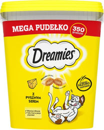 Purina Dreamies Katzenleckerli Käse 2 x 350g für erwachsene Katzen - 350 g – Bild 1 von 2