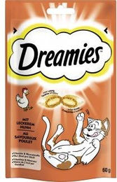 Purina Dreamies Katzensnack Huhn für Kitten 6 x 60 g - 6 x 60 g – Bild 1 von 13
