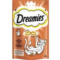 Produktbild von Purina Dreamies Katzensnack Huhn für Kitten 6 x 60 g - 6 x 60 g