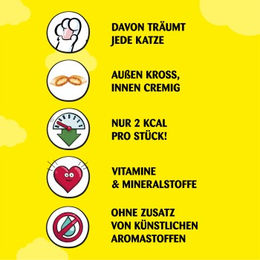 Purina Dreamies Katzensnack Lachs 4 x 180g - 4 x 180 g – Bild 1 von 7