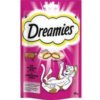 Produktbild von Purina Dreamies Katzensnack Rind für Kitten 60g - 6 x 60 g