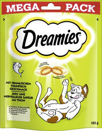 Purina Dreamies Katzensnack Thunfisch 180 g - 4 x 180 g – Bild 1 von 5