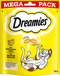 Purina Dreamies Katzensnacks Käse 180g - 4 x 180 g – Bild 1 von 6