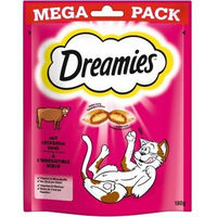 Produktbild von Purina Dreamies Katzensnacks Rind Mega Pack 4 x 180 g - 4 x 180 g