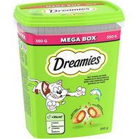 Produktbild von Purina Dreamies Katzensnacks Thunfisch Leckerli für erwachsene Katzen zur Gewichtskontrolle 350 g - 350 g