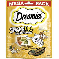 Produktbild von Purina Dreamies Shake Ups Multivitamins Katzensnacks Geflügel 165g - 12 x 55 g