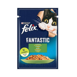 Purina Felix Fantastic Katzenfutter Adult Kaninchen Stückchen in Gelee 26 x 85 g - 52 x 85 g – Bild 1 von 2