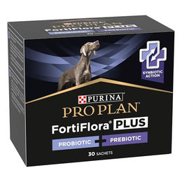 Purina Fortiflora Cane Plus Probiotika Pulver für Hunde zur Unterstützung der Magen-Darm-Verdauung 30 Beutel – Bild 1 von 4