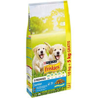Produktbild von Purina Friskies 5 Promises Junior Trockenfutter Huhn für Welpen 15 kg