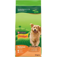 Produktbild von Purina Friskies Balance Trockenfutter Huhn und Rind für erwachsene Hunde 15 kg