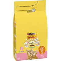 Produktbild von Purina Friskies Junior Trockenfutter für Kitten mit Huhn und Truthahn 1,5 kg - 1,5 kg
