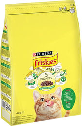 Purina Friskies Katzenfutter Adult mit Kaninchen und Huhn 4 kg - 4 kg – Bild 1 von 2