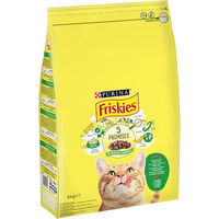 Produktbild von Purina Friskies Katzenfutter Adult mit Kaninchen und Huhn 4 kg - 4 kg