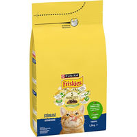 Produktbild von Purina Friskies Sterilized Katze Adult mit Truthahn, Lamm und Gemüse 1,5 kg - 1,5 kg