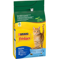 Produktbild von Purina Friskies Sterilized Katzenfutter Adult mit Lachs, Thunfisch und Gemüse 1,5 kg
