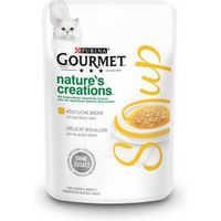 Produktbild von Purina Gourmet Crystal Soup Köstliche Brühe mit Huhn für Katzen Adult 32 x 40g - 16 x 40 g