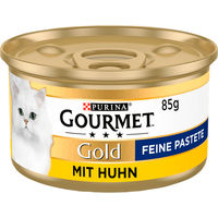 Produktbild von Purina Gourmet Gold Feine Pastete Huhn Katzenfutter Adult 12 x 85 g - 12 x 85 g