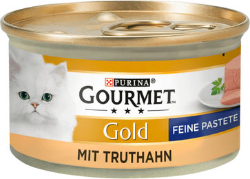 Purina Gourmet Gold Feine Pastete Truthahn für Katzen Adult 85g - 12 x 85 g – Bild 1 von 5